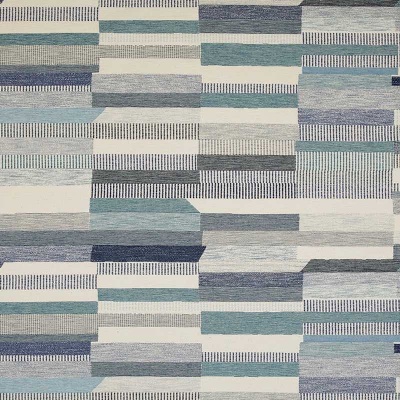 Annie Albers Black Mountain Fabric in Denim